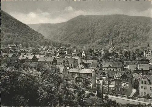 Thale Harz Blick vom Lindenberg Kat. Thale