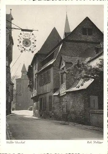 Bacharach Rhein Stiller Winkel Kat. Bacharach