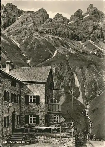 Oberstdorf Kemptner Huette Krottenspitzen Kat. Oberstdorf