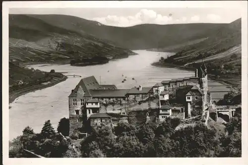 Bacharach Rhein Rheinpanorama Burg Stahleck Kat. Bacharach