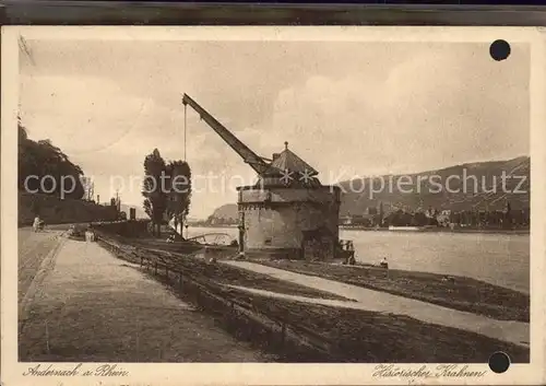 Andernach Historischer Krahnen Kat. Andernach