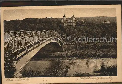 Bad Neuenahr Ahrweiler Ahrbruecke und Johannisberg Kat. Bad Neuenahr Ahrweiler