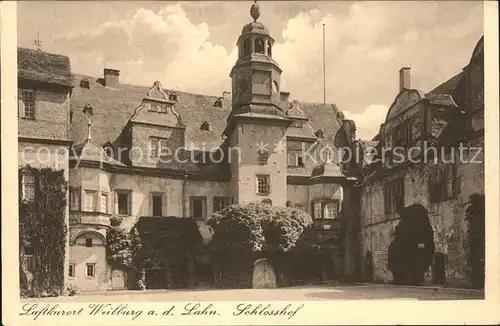 Weilburg Schlosshof Kat. Weilburg