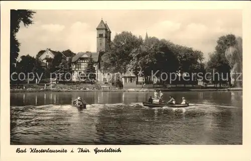 Bad Klosterlausnitz Gondelteich Kat. Bad Klosterlausnitz