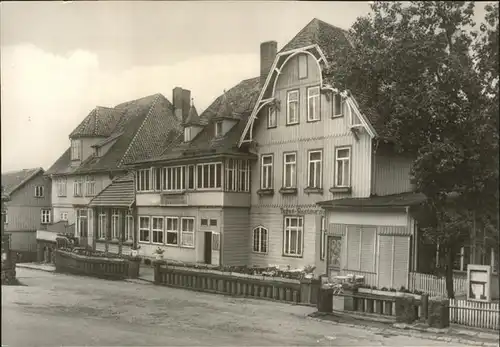 Schierke Harz FDGB Erholungsheim  / Schierke Brocken /Harz LKR