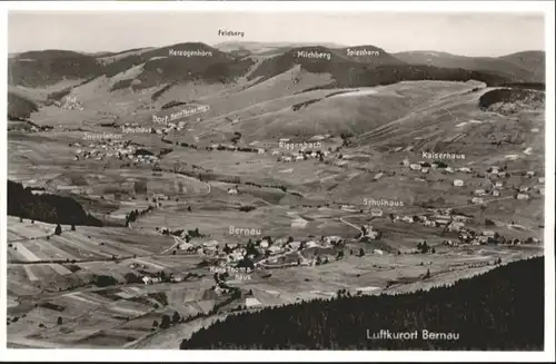 wu75440 Bernau Berlin Bernau Feldberg Herzogenhorn Fliegeraufnahme * Kategorie. Bernau Alte Ansichtskarten