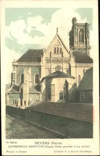 ww79371 Nevers Nievre Nevers Cathedrale Saint-Cyr * Kategorie. Nevers Alte Ansichtskarten