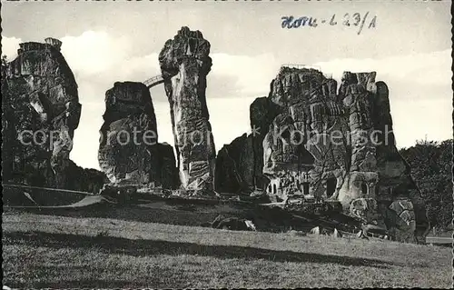 Horn Lippe Externsteine Kat. Horn Bad Meinberg