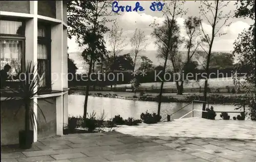 dg31270 Brakel Westfalen Kurhotel Am Kaiserbrunnen Schwanenteich Kategorie. Brakel Alte Ansichtskarten