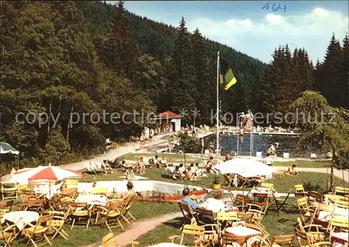 Wildemann Schwimmbad Hoehenluftkurort Kat. Wildemann Harz