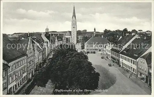 Pfaffenhofen Ilm Oberer Stadtplatz Kat. Pfaffenhofen a.d.Ilm