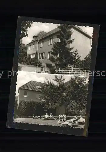 Bad Salzuflen Haus "Kroeger" H. und E. Guenther Kat. Bad Salzuflen