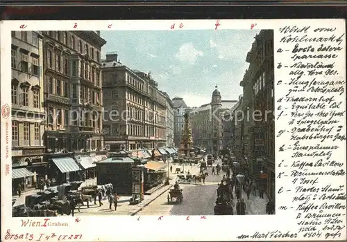 Wien Graben Kat. Wien