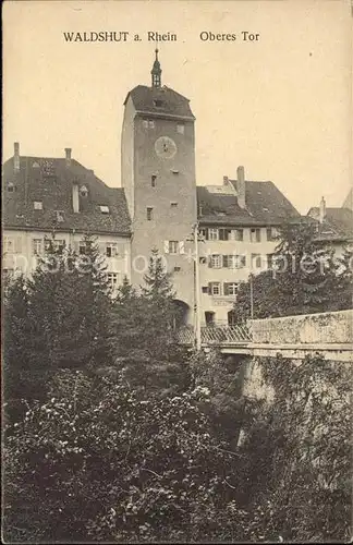 Waldshut Tiengen Rhein Oberes Tor Kat. Waldshut Tiengen