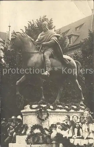 Muenchen Reiter Denkmal Kinder Kat. Muenchen