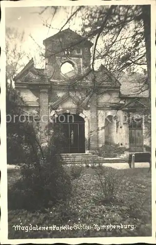 Muenchen Nymphenburg Magdalenenkapelle Kat. Muenchen