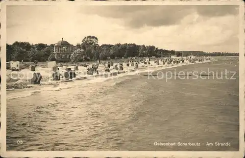 Scharbeutz Ostseebad Strand Kat. Scharbeutz