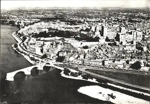 Avignon Vaucluse Le Plais des Papes Le Pont Saint Benezet Kat. Avignon