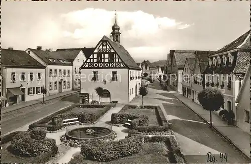 Pegnitz Marktplatz Rathaus Das Tor zur Fraenkischen Schweiz Kat. Pegnitz