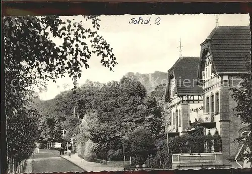 Schieder Kurhotel Skidrioburg Luftkurort Kat. Schieder Schwalenberg