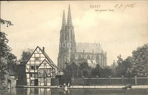 Soest Arnsberg Am grossen Teich  / Soest /Soest LKR