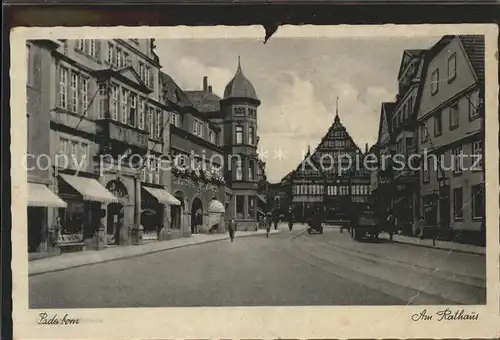 Paderborn Rathaus Pferdekutsche Kat. Paderborn