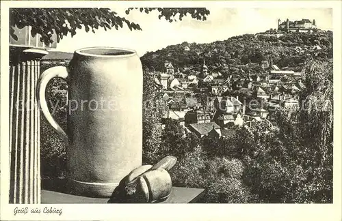 Coburg Bierkrug Kat. Coburg