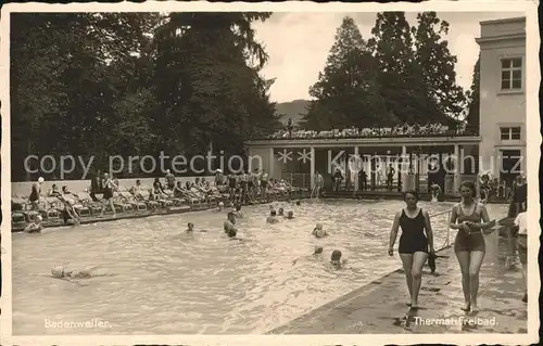 Badenweiler Thermal Freibad Kat. Badenweiler