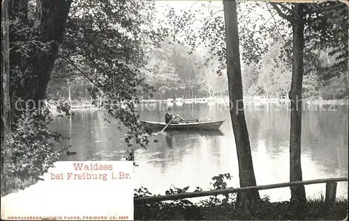 Freiburg Breisgau Waldsee  Kat. Freiburg im Breisgau