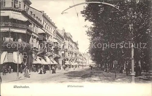 Wiesbaden Wilhelmstrasse Kat. Wiesbaden