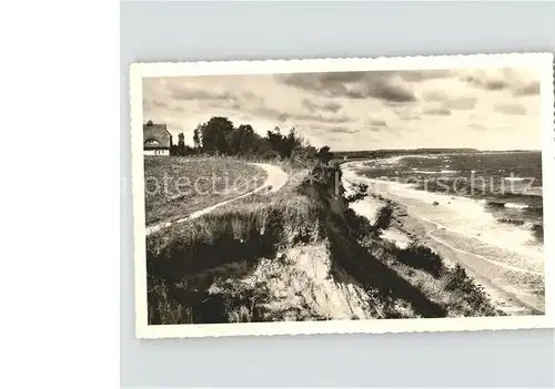 Hohwacht Ostsee Blick von der Steilkueste Kat. Hohwacht (Ostsee)