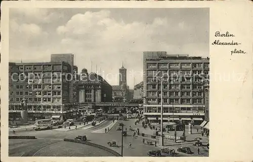 Berlin Alexanderplatz Kat. Berlin