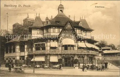 Hamburg St.Pauli Faehrhaus Kat. Hamburg