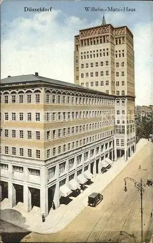 Duesseldorf Wilhelm Marx Haus Auto Kat. Duesseldorf