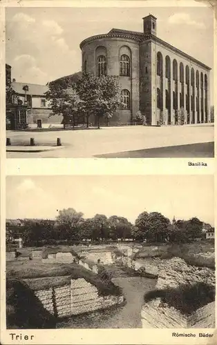 Trier Basilika Roemische Baeder Kat. Trier