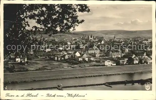 Trier Panorama vom Weisshaus Kat. Trier