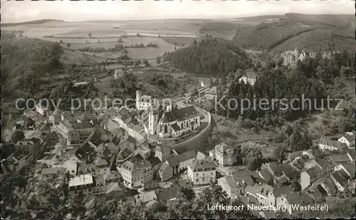 Neuerburg Eifel Fliegeraufnahme Kat. Neuerburg