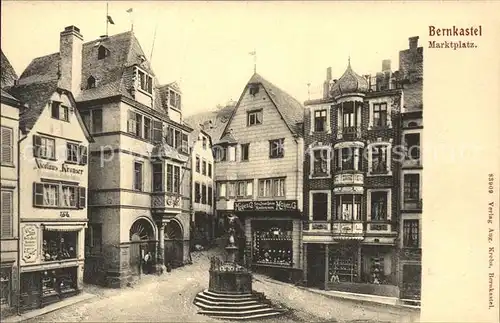 Bernkastel Kues Marktplatz Kat. Bernkastel Kues