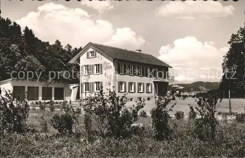 Neutrauchburg Fremdenheim Hoelzle Kat. Isny im Allgaeu