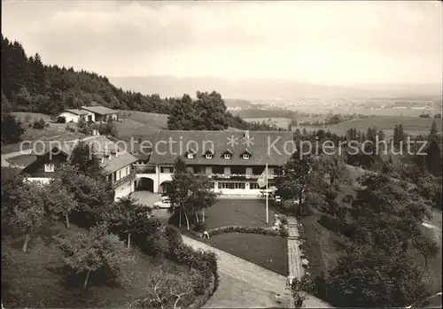 Isny Allgaeu Berghotel Jaegerhof Kat. Isny im Allgaeu