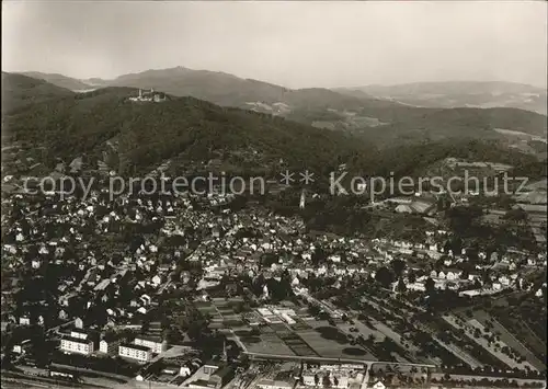 Auerbach Bergstrasse Fliegeraufnahme Luftkurort Kat. Bensheim