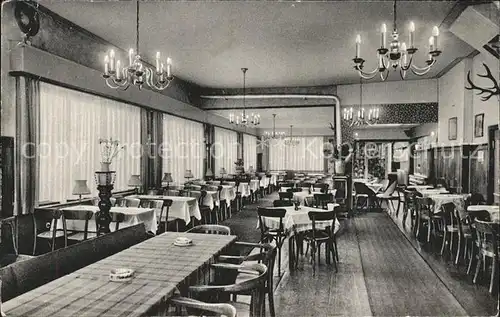 Schenkelberg Kraemer s Hotel Stadt Berlin Speisesaal  Kat. Schenkelberg