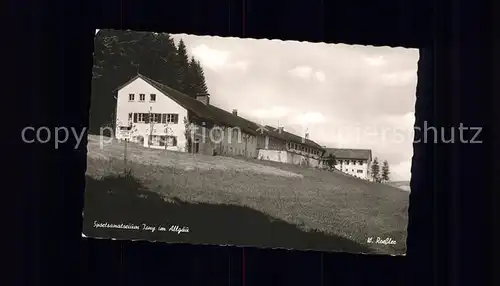 Isny Allgaeu Sportsanatorium  Kat. Isny im Allgaeu