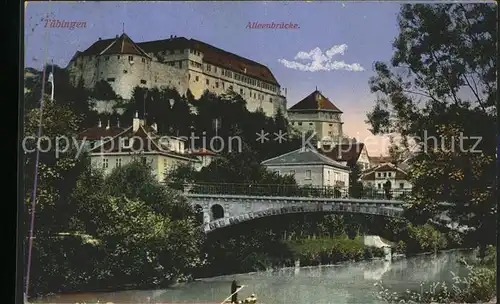 Tuebingen Alleenbruecke Kat. Tuebingen