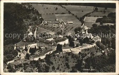 Schloss Zeil Fliegeraufnahme Kat. Leutkirch im Allgaeu