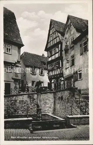 Bad Wimpfen Adlerbrunnen Kat. Bad Wimpfen