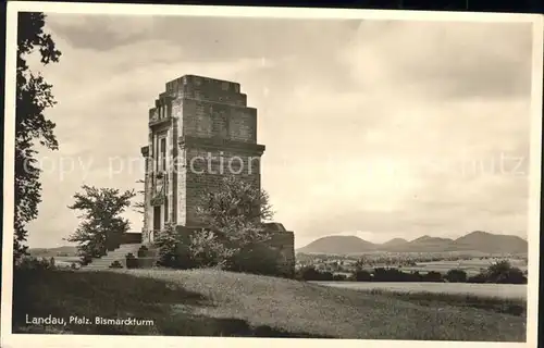 Landau Pfalz Bismarckturm Kat. Landau in der Pfalz