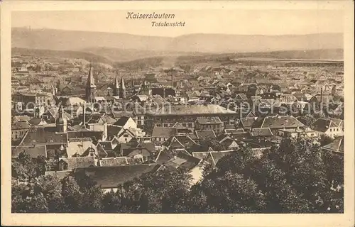 Kaiserslautern Totalansicht Kat. Kaiserslautern