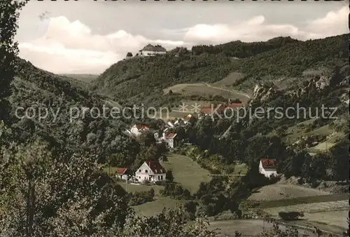 Kirn Nahe Hahnenbachtal mit Schloss Wartenstein Kat. Kirn