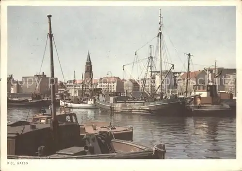 Kiel Hafen Fischkutter Kat. Kiel